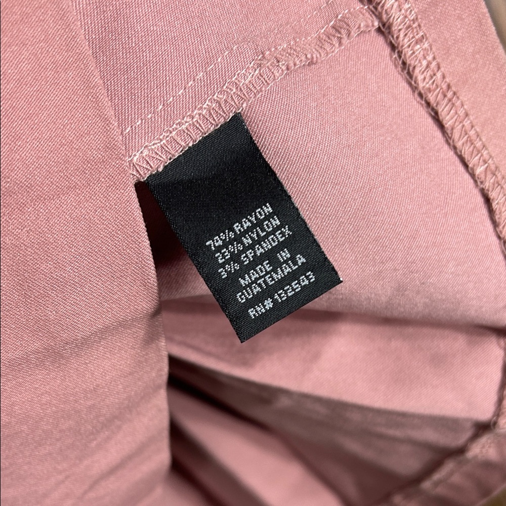 Wearever 1X Pink A-Line Women's Skirt - Picture 8 of 12